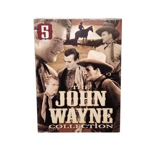 The John Wayne 10 Full Length Movies Collection 5 DVD's Box Set 2003 Brand New